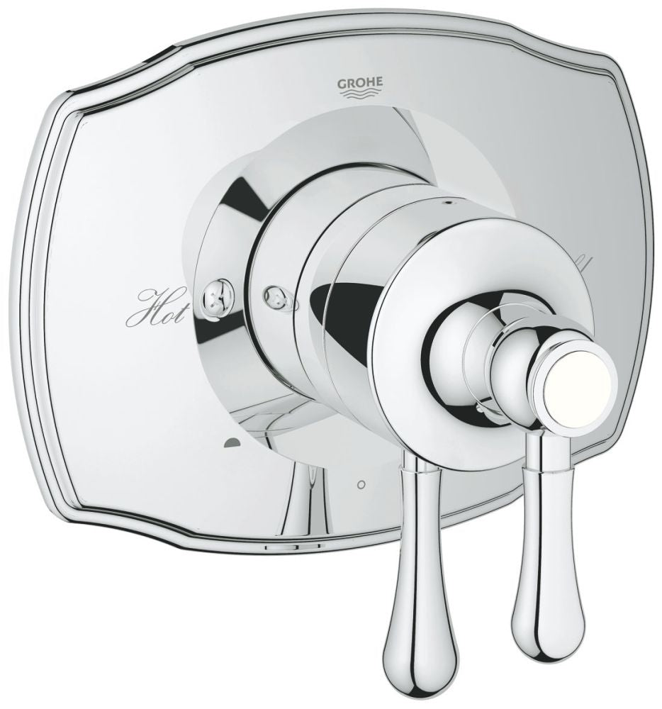 GROHE Grohe 19844000 GrohTherm 2000 Authentic Dual Function Trim with Control Module (7-1/2 in W x 4-7/8 to 6-1/16 in D x 6-3/4 in H)