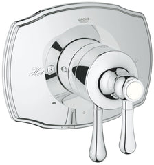 GROHE Grohe 19844000 GrohTherm 2000 Authentic Dual Function Trim with Control Module (7-1/2 in W x 4-7/8 to 6-1/16 in D x 6-3/4 in H)