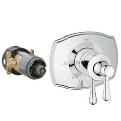 GROHE Grohe 19844000 GrohTherm 2000 Authentic Dual Function Trim with Control Module (7-1/2 in W x 4-7/8 to 6-1/16 in D x 6-3/4 in H)