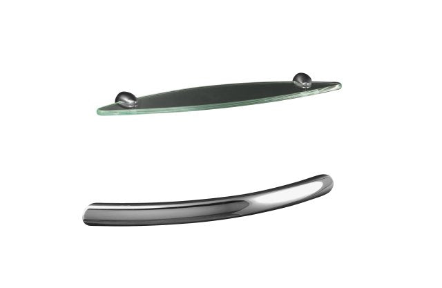 KOHLER Kohler 9459-CP Sonata Accessory Kit Grab Bar 17 in Shelf 16 in (K-9459-CP)