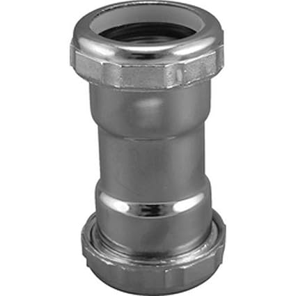 KEENEY Keeney 669PC Straight Slip Joint Coupling (1-1/4 in x 1-1/4 in)