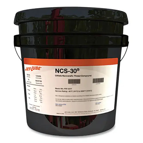 JET-LUBE Jet-Lube 23723 NCS-30 ECF Nonmetallic Thread Compound Environmental Formula 10 lb Pail