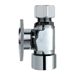 KEENEY Keeney 2058PCLF Quarter Turn Straight Valve 1/2 inches FIP by 3/8 inches O.D. (1 Pack)