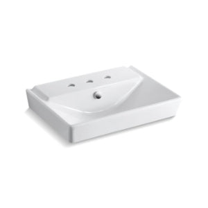 KOHLER Kohler 5027-8-0 Reve vanity top (23-5/8 in x 18-5/16 in x 7-7/16 in)