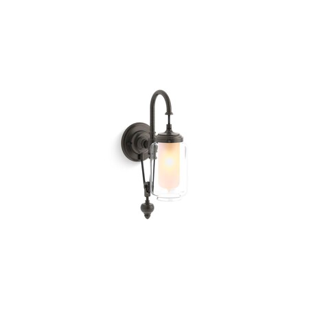 KOHLER Kohler 72581-2BZ Artifacts One-Light Sconce (One-Light)