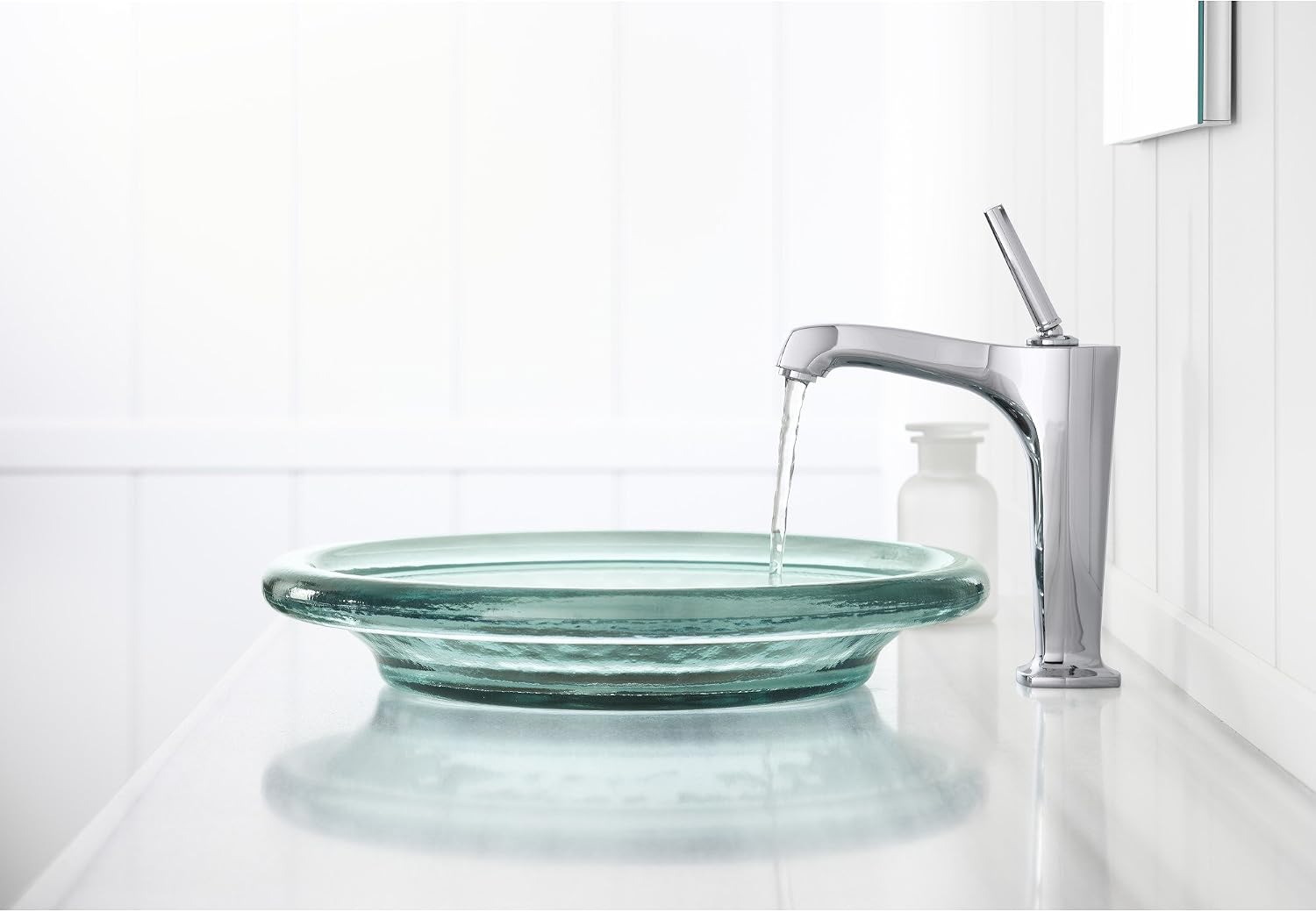 KOHLER Kohler 16231-4-CP Margaux single control lavatory faucet 1.2 gpm (single hole)