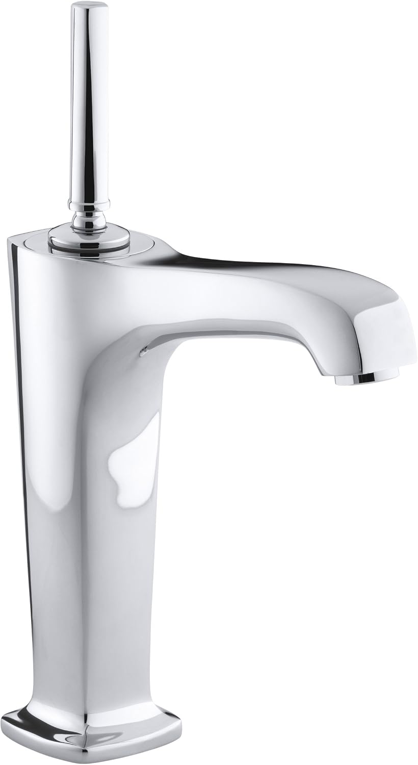 KOHLER Kohler 16231-4-CP Margaux single control lavatory faucet 1.2 gpm (single hole)