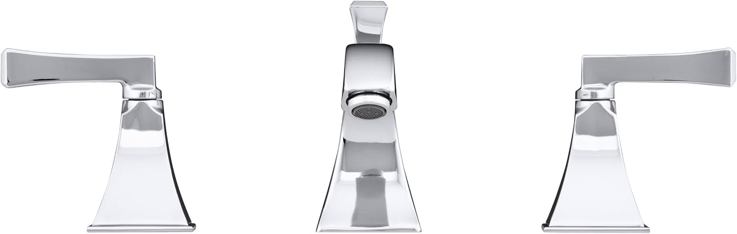 KOHLER Kohler 454-4V-BV Memoirs Widespread Lavatory Faucet (8-16 in Centers)