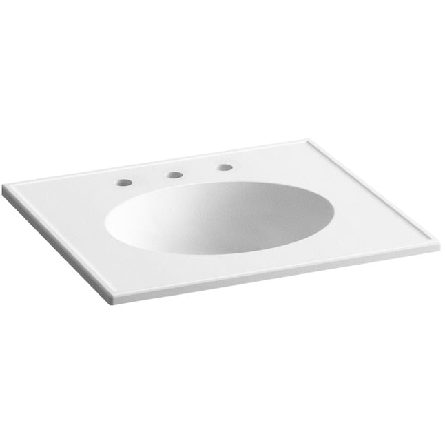KOHLER Kohler 2791-8-G81 Ceramic/Impressions Integrated Vanity Top and Sink (25 in)