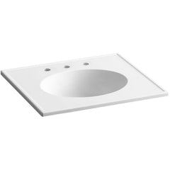 KOHLER Kohler 2791-8-G81 Ceramic/Impressions Integrated Vanity Top and Sink (25 in)