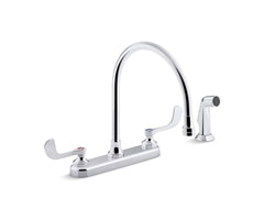KOHLER Kohler 810T71-5AFA-CP Triton Bowe 1.8 gpm 9-5/16 in gooseneck spout with sidespray