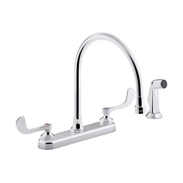 KOHLER Kohler 810T71-5AFA-CP Triton Bowe 1.8 gpm 9-5/16 in gooseneck spout with sidespray