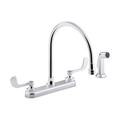 KOHLER Kohler 810T71-5AFA-CP Triton Bowe 1.8 gpm 9-5/16 in gooseneck spout with sidespray