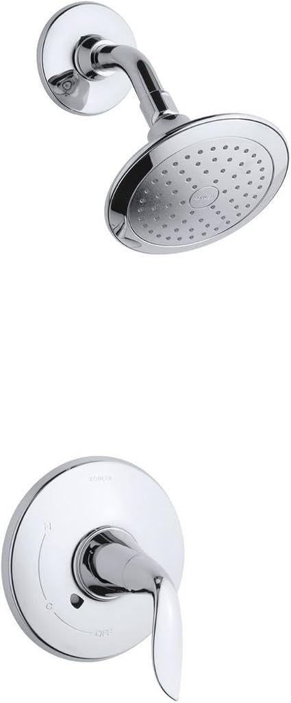 KOHLER Kohler TS5320-4-CP Refinia Rite-Temp Shower Valve Trim 2.5 gpm (6-7/16 in) K-T5320-4