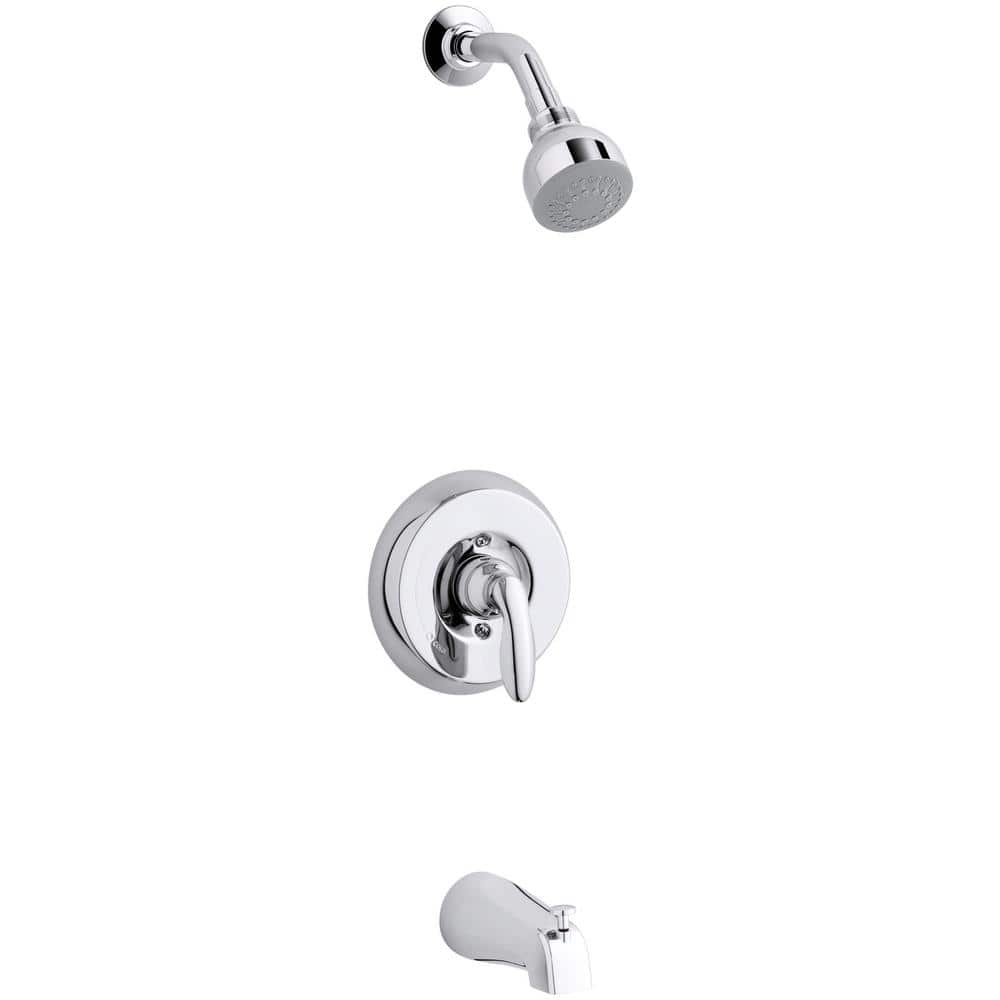 KOHLER Kohler TS15601-4SH-CP Coralais Rite-Temp Bath and Shower Valve Trim 1.5 gpm (Trim Only) K-T15601-4SH