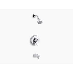 KOHLER Kohler TS15601-4SH-CP Coralais Rite-Temp Bath and Shower Valve Trim 1.5 gpm (Trim Only) K-T15601-4SH