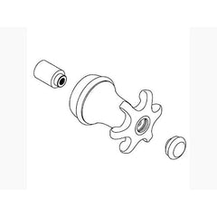 KOHLER Kohler 1192761-CP Handle Assembly Pack of 1 Replacement 1192761-CP
