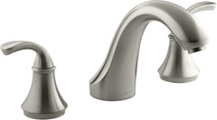 KOHLER Kohler T10278-4-BN Forte Two-Handle Roman Tub Valve Trim (1 Pack)