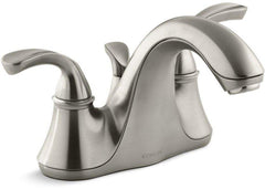 KOHLER Kohler 10270-4-BN Forte Two-Handle Centerset Bathroom Sink Faucet (4-Inch) K10270-4-BN