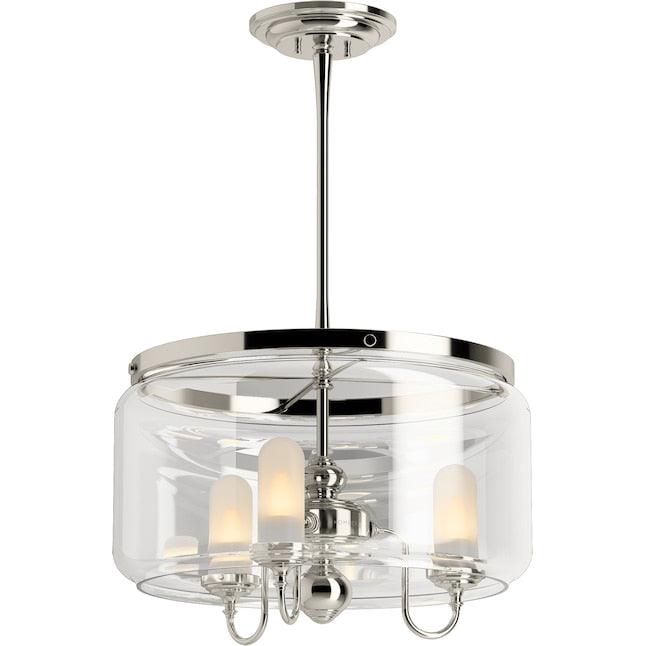 KOHLER Kohler 22656-CH03-SNL Artifacts 3-Light Traditional Chandelier (3-Light)