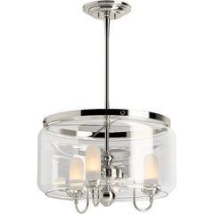 KOHLER Kohler 22656-CH03-SNL Artifacts 3-Light Traditional Chandelier (3-Light)