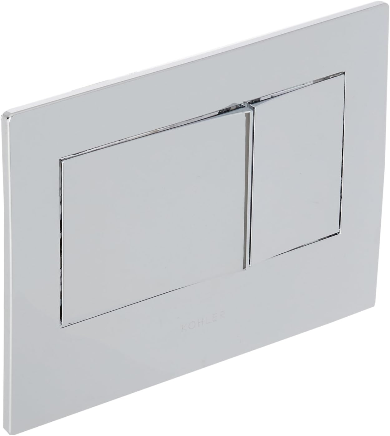 KOHLER Kohler 8857-CP Bevel Flush Actuator Plate 2 inches x 4 inches In-Wall (K8857-CP)
