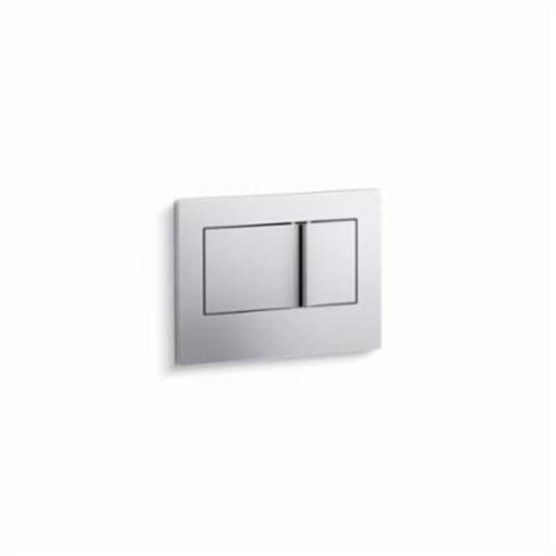 KOHLER Kohler 8857-CP Bevel Flush Actuator Plate 2 inches x 4 inches In-Wall (K8857-CP)