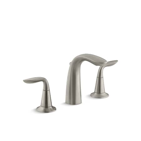 KOHLER Kohler 5317-4-BN Refinia Widespread Bathroom Sink Faucet (1-Pack)