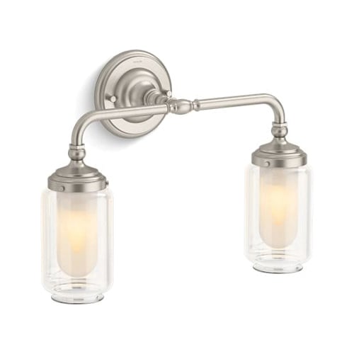 KOHLER Kohler 72582-BNL Artifacts light sconce 60 W (2-lamp) 72582-BNL