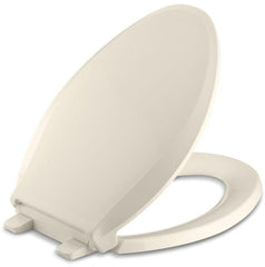 KOHLER Kohler 4636-47 Cachet Elongated Closed-Front Quiet-Close Toilet Seat (Elongated)