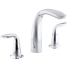 KOHLER Kohler T5323-4-CP Refinia 2-handle Deck-mount Roman High-arc Bathtub Faucet (Trim Only)