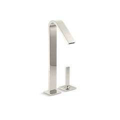 KOHLER Kohler 14660-4-SN Loure Tall Single-Handle Bathroom Sink Faucet With Lever Handle (1 Pack)