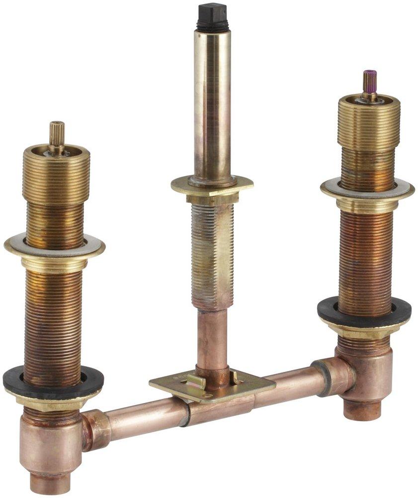 KOHLER Kohler P300-KR-NA 1/2 in Deck Mount Roman Tub Faucet Valve (1/2 in) KP300-KR-NA
