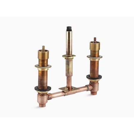 KOHLER Kohler P300-KR-NA 1/2 in Deck Mount Roman Tub Faucet Valve (1/2 in) KP300-KR-NA