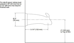 KOHLER Kohler 10281-4-BN Forte Bath Spout (5-1/4 in) K-10281-4