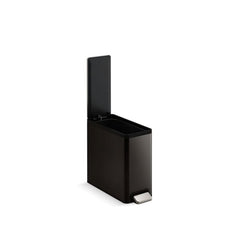 KOHLER Kohler 20957-BST Slim Step Trash Can 2.5 Gallon