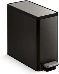KOHLER Kohler 20957-BST Slim Step Trash Can 2.5 Gallon