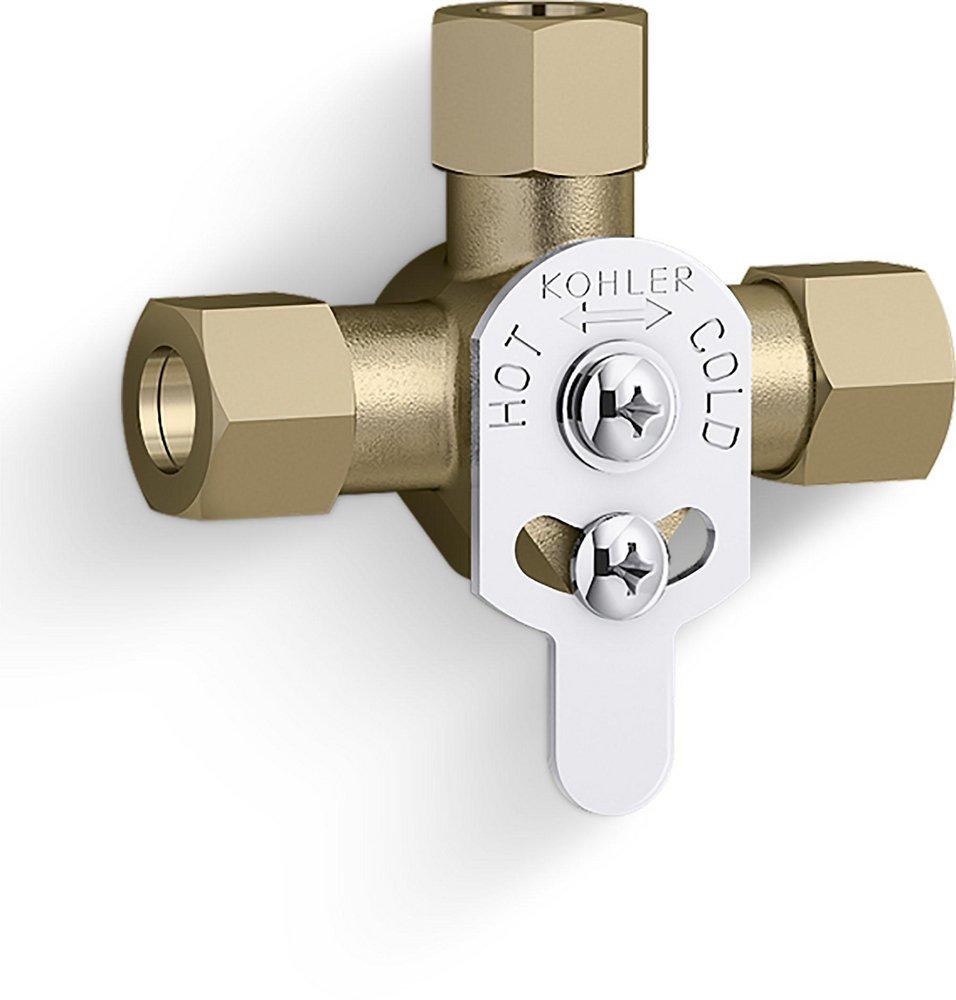 KOHLER Kohler 24154-RP 3/8 in compression mixing valve (3/8 in inlet x 3/8 in outlet)