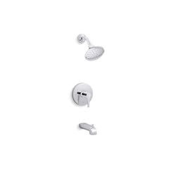 KOHLER Kohler TS97074-4-CP Pitch Bath and Shower Forte 10327 (6 in Reach)