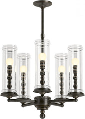 KOHLER Kohler 23347-CH05-BZL Damask 5-Light Chandelier 120V (23 in Diameter) 34021ZNU