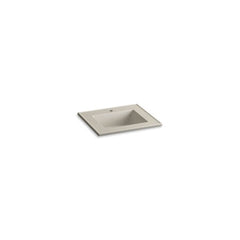 KOHLER Kohler 2777-1-G85 Impressions ceramic rectangular integrated vanity top 25 in