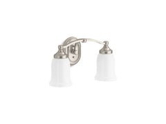 KOHLER Kohler 11422-BNL Bancroft Wall Mount 2-Light Sconce (2-Light) 11422-BNL