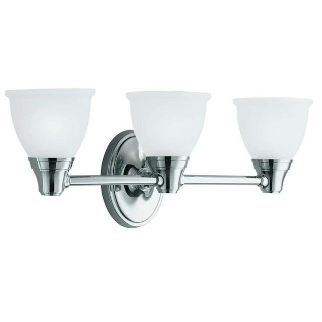 KOHLER Kohler 11367-CP Triple Light Bathroom Wall Sconce 100W (23 in) 11367-CPL