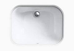 KOHLER Kohler 2890-8U-0 Tahoe Undercounter Bathroom Sink 24 x 20.5 x 9.75 inches