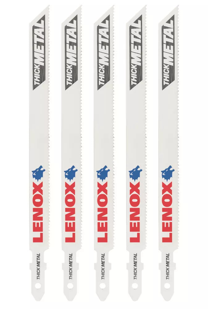 LENOX Lenox 1991591 Jig Saw Blade 5-1/4 x 3/8 x .050 14 TPI 5-Pack AMT1991591