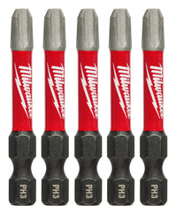 MILWAUKEE Milwaukee 48-32-4639 Shockwave 2 in PH3 Impact Driver Bits 5 Pack 48-32-4639