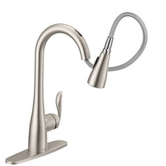 MOEN Moen 7594EVORB Arbor Single-Handle Pull Down Touchless Kitchen Faucet Battery Powered (Single Unit)