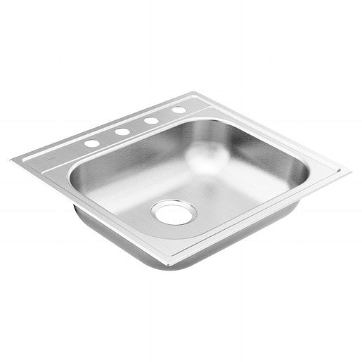 MOEN Moen GS201974BQ 2000 Series Single Bowl Drop-In Sink (25 x 22)