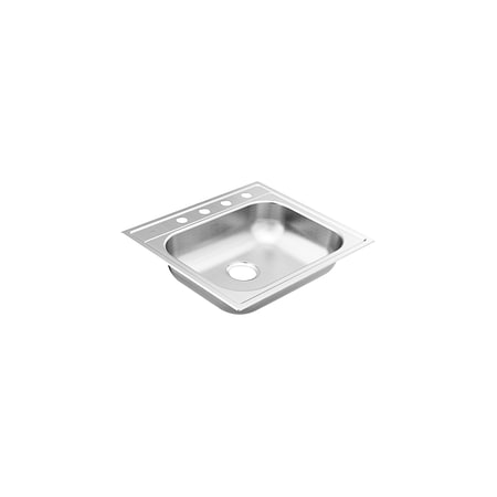 MOEN Moen GS201974BQ 2000 Series Single Bowl Drop-In Sink (25 x 22)