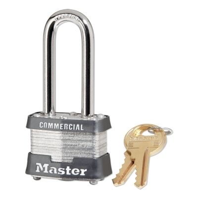 MASTER LOCK Master Lock 3KALH-3945 4 Pin Tumbler Padlock Keyed Alike (2 Shackle)